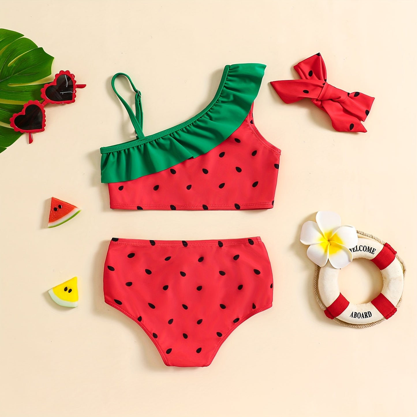 Adorable  Baby Girls' Swim Set