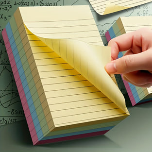 Colorful Horizontal Line Sticky Notes