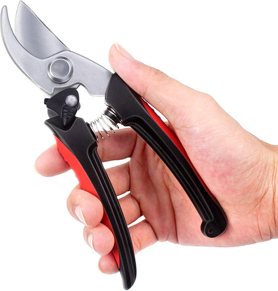 Jourxeon Garden Shears,Pruning Shears for Gardening,Garden Shears,Garden Scissors for Plants,Gardening Tools,Sharp Stainless Steel Blades