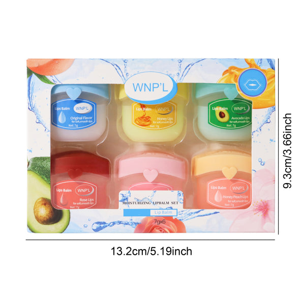 Fruit Flavored Lip Care Set: