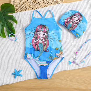 Adorable Baby Girl's Swimsuit