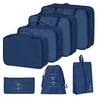 7-Piece Set: Lightweight and Wear-Resistant Luggage Storage Bags for Travel