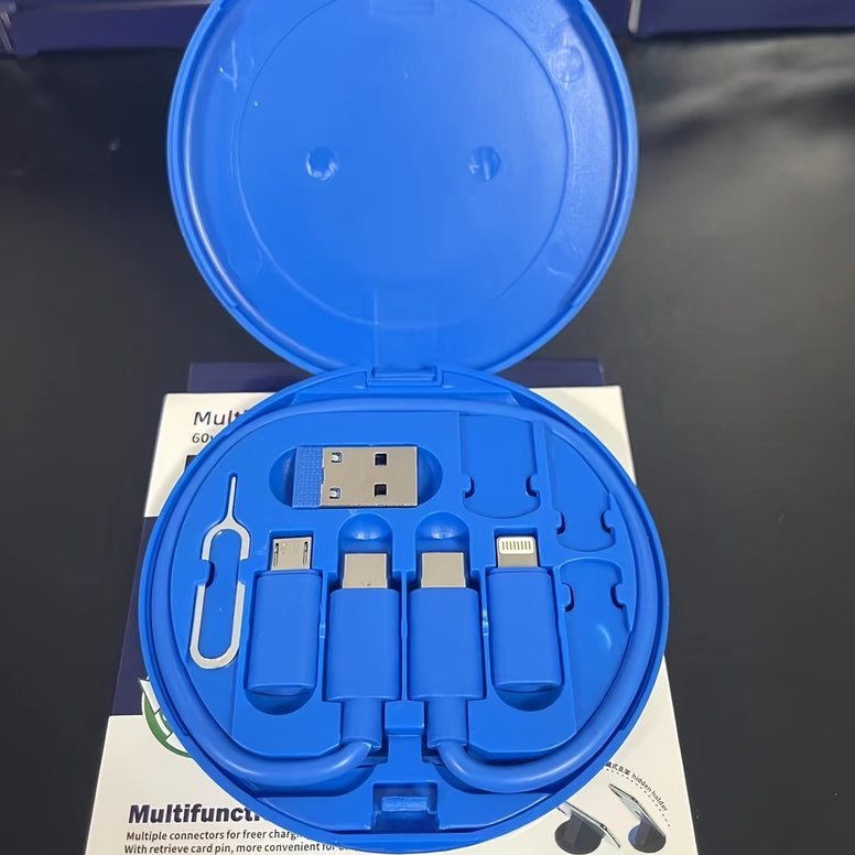 Ultimate Multi-USB Charging Adapter Cable Kit: Versatile Connectivity for Enhanced Utility