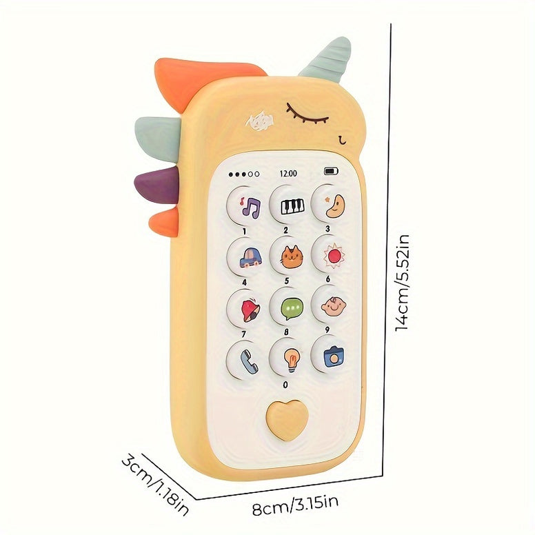 Baby Phone Toy Music Sound Unicorns Telephone Sleeping Toys