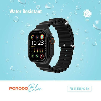 Smart Watch Supremo Porodo Blue Double Tap