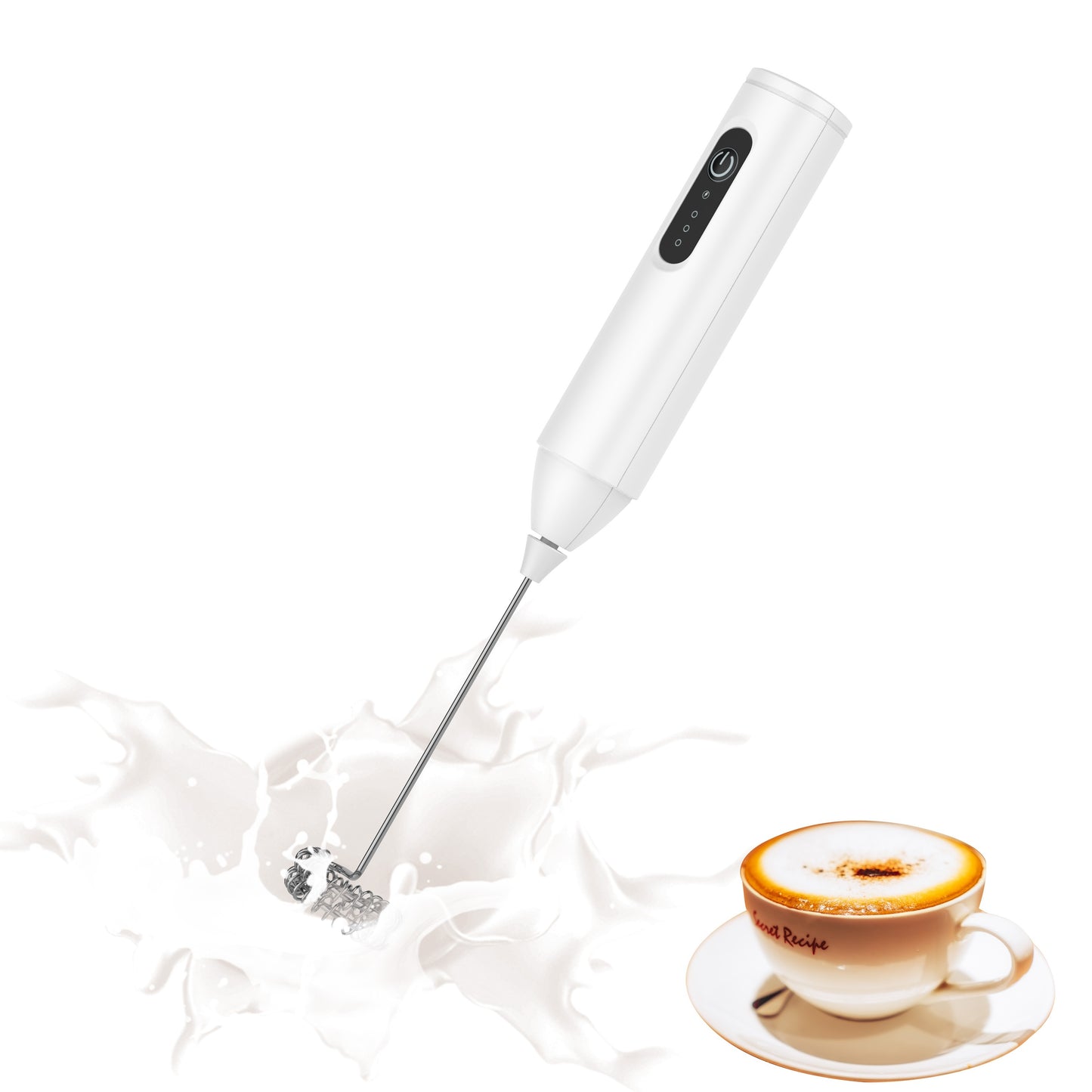 Venchi Electric Milk Frother: USB Rechargeable Handheld