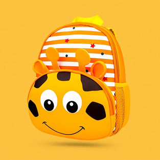 1pc Children's Animal Backpack, Cartoon Cute Three-dimensional Animal Shape Backpack, Kindergarten Small School Bag, Lightweight Backpack For Going Out, Waterproof Lightweight Backpack