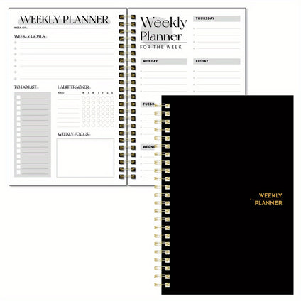 Premium Weekly & Daily Planner Notebook: Stay Organized with Style