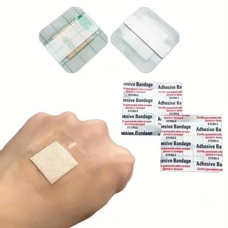 25pcs Transparent and Waterproof First Aid Supplies