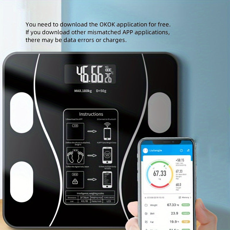 Smart Health BMI & Body  Analyzer - Accurate Home