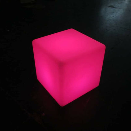 LED Cube Chair Size 30 cm