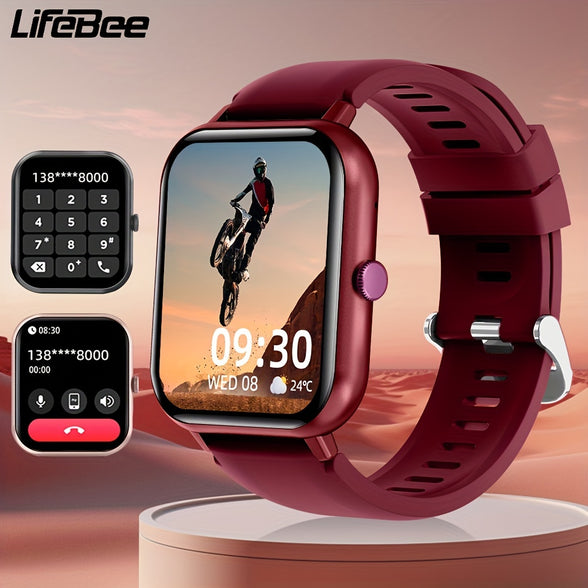 Touch Screen Smartwatch: Enhance Fitness Tracking with 100 Exercise Modes