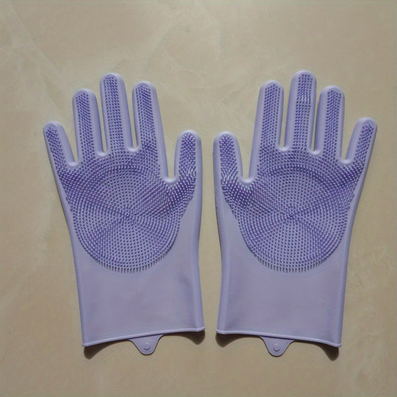 Multi-Functional Silicone Dishwashing Gloves