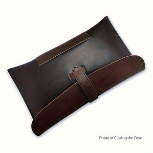 1pc Men's Handbag, Vintage Casual Clutch Bag, Leather Mobile Phone Storage Handbag