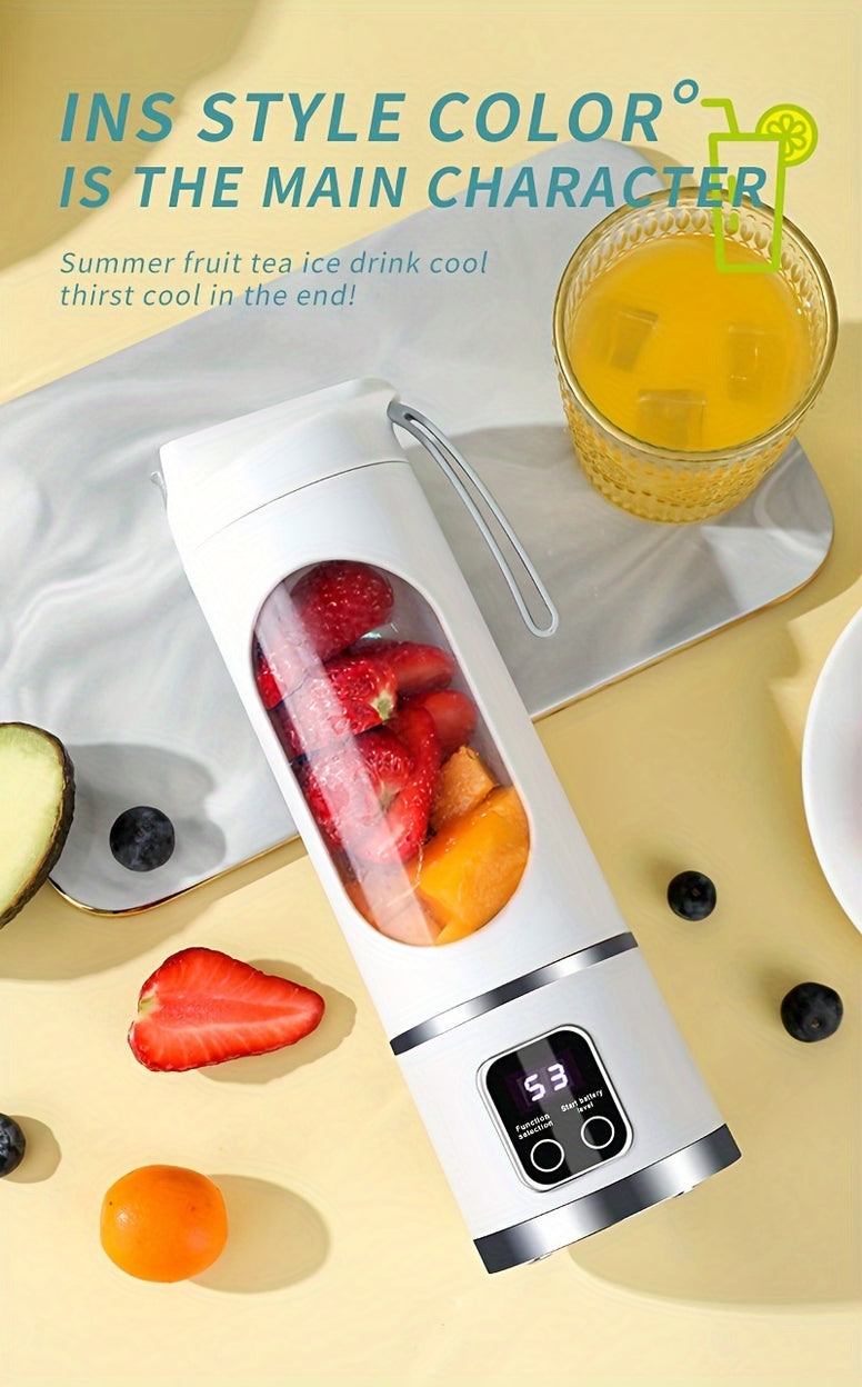 On-the-Go Blending: USB Rechargeable Mini Juicer !