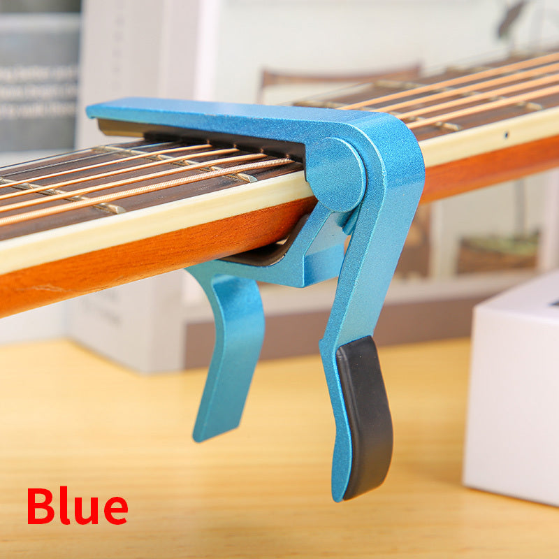 Premium Aluminum Alloy Guitar Capo: Quick Change Clamp for Guitarists of All Styles