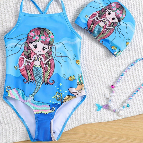 Adorable Baby Girl's Swimsuit