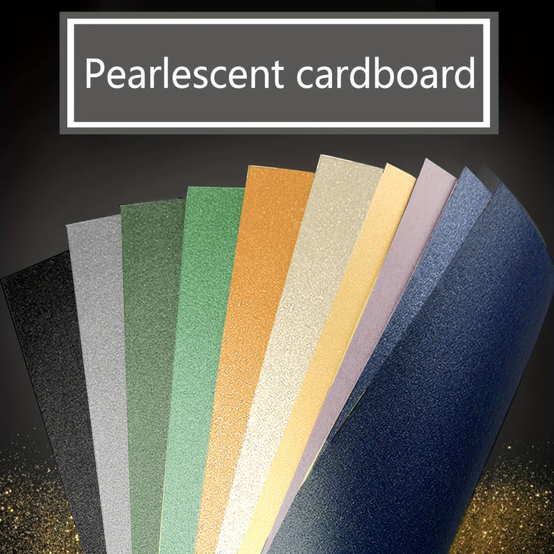 10 30 Pack A6 A4 Pearlized Craft Cardstock Premium Thick Paper