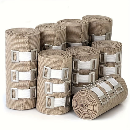 1 roll Latex-Free Elastic Bandage with Hooks and