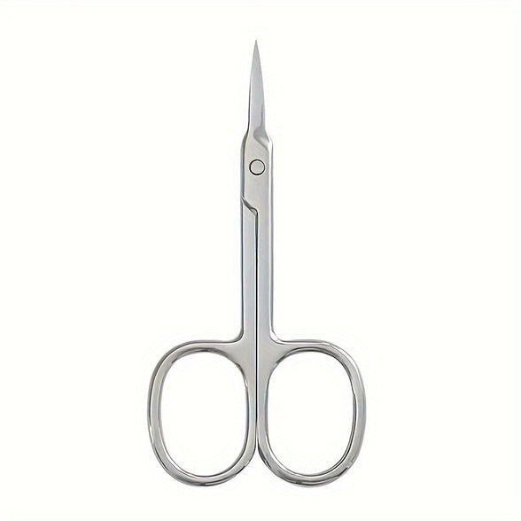 Stainless Steel Cuticle Scissors Sharp Curved Trimmer for Nail and Skin Care