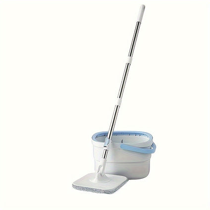 Rotating Floor Mop and Bucket Set: Convenient Hands-Free Sewage Separation Mop for Household Cleaning - Perfect for Home, Kitchen, and Bathroom Cleaning Supplies