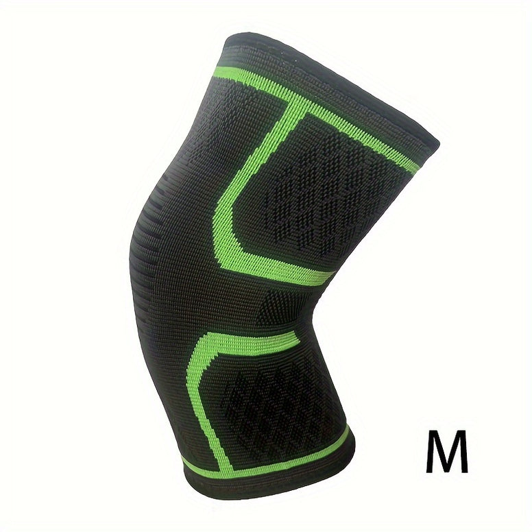 Knitted Sports Knee Pad: Warm and Coldproof for Outdoor Activities - Recommended Size Up for Ultimate Comfort