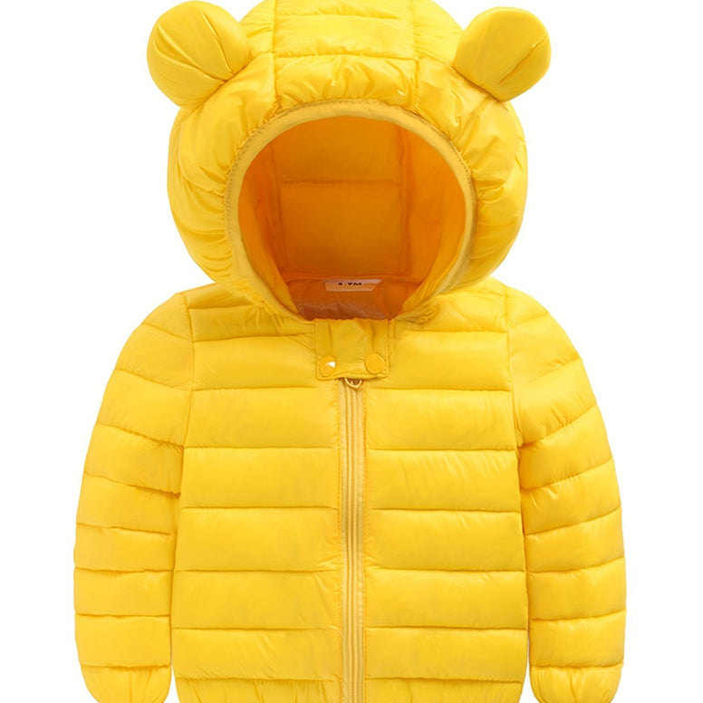 Adorable 3D Ear Hooded Coat for Babies & Toddlers