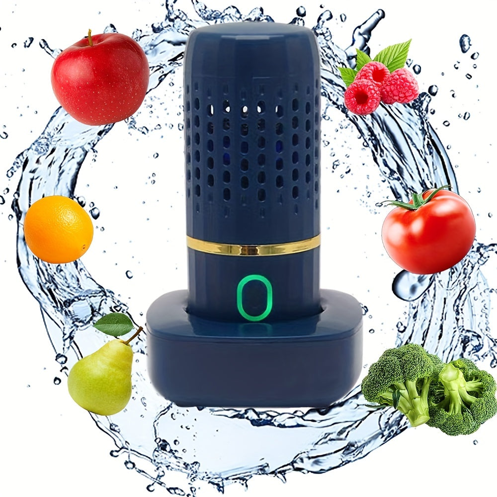 USB Rechargeable Capsule Type Fruit and Vegetable Washer 4400mAh