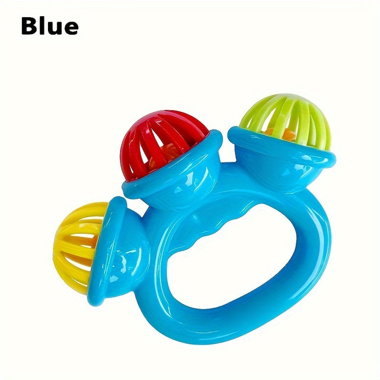 Whimsical Hand-Cranked Baby Rattle Toy for Infants