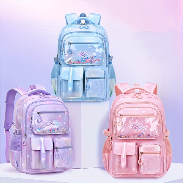 Chic & Spacious: Cute Large-Capacity Backpack for Stylish Students