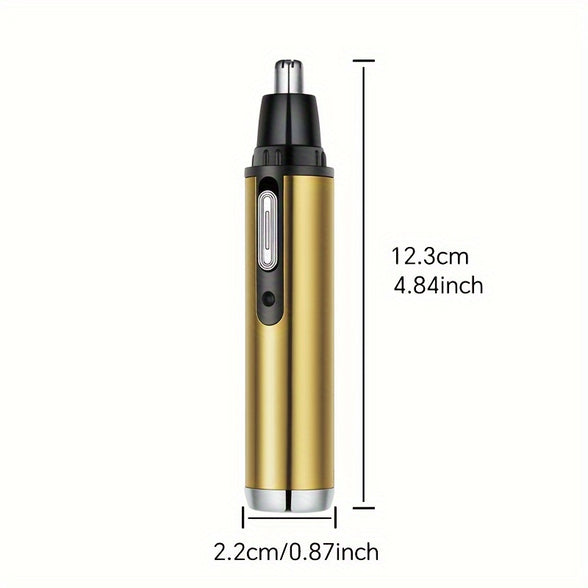 4-in-1 Rechargeable Trimmer for Men: Nose, Beard, Ear, and Eyebrow Trimming - Holiday Gift for Him