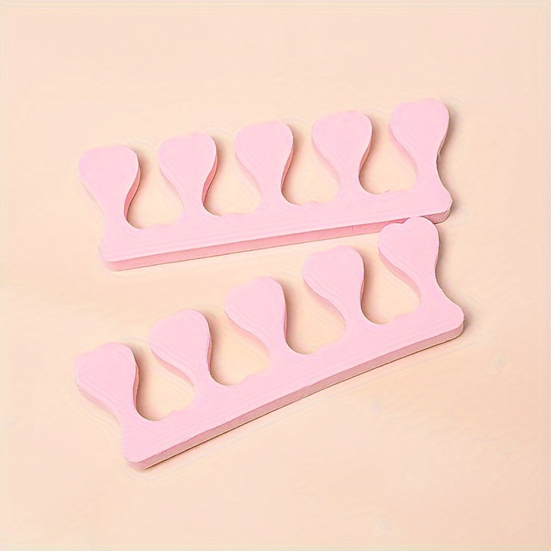 Soft Foam Toe Separators for Nail Art and Pedicure 2 Piece