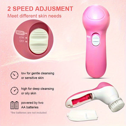 7-in-1 Electric Facial Cleanser Facial Brush