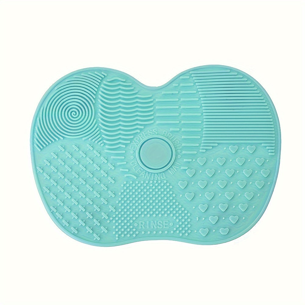 Versatile Silicone Scrub Pad with Suction Cup