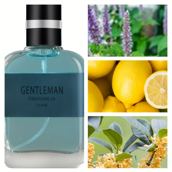 Gentleman Eau De Toilette Spray Refreshing Cologne for Daily Use Warm Masculine Scent Perfect Gift for Any Occasion Long Lasting Fragrance Suitable for Casual Events