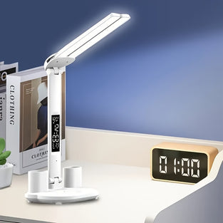 LED Desk Lamp with Dual Adjustable Heads