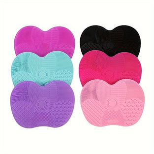 Versatile Silicone Scrub Pad with Suction Cup