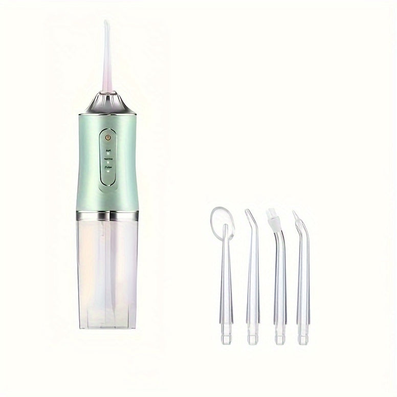 Intelligent Pressure Control Electric Water Flosser for Deep Teeth and Gum Cleaning - Available in Coral Powder & Mint Green