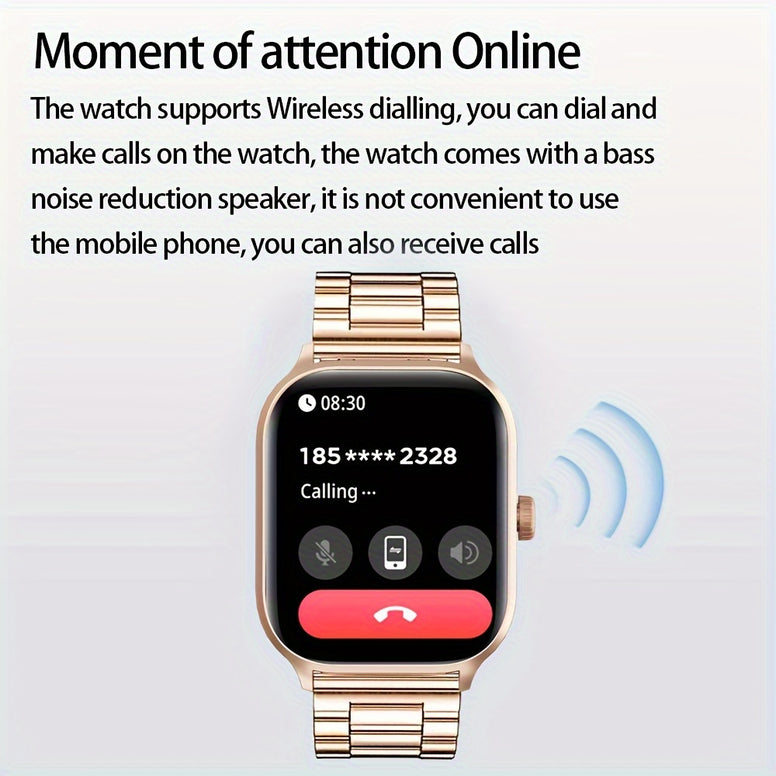 Smartwatch 5.<br>11 cm Screen: Stay Connected and Active with Text, Call, and Exercise Modes