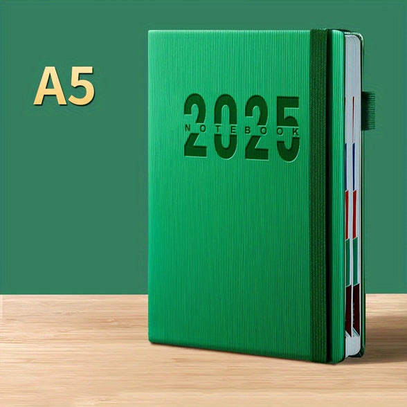 2025 Daily Weekly Planner Notebook for Organization and Productivity