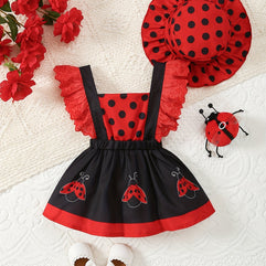 Buzzy Bee Baby Dress Set: Stylish Summer Clothing for Infant and Toddler Girls