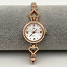 Shine Bright with the Women's Rhinestone Decor Quartz Bracelet Watch - A Luxurious Stainless Steel Timepiece