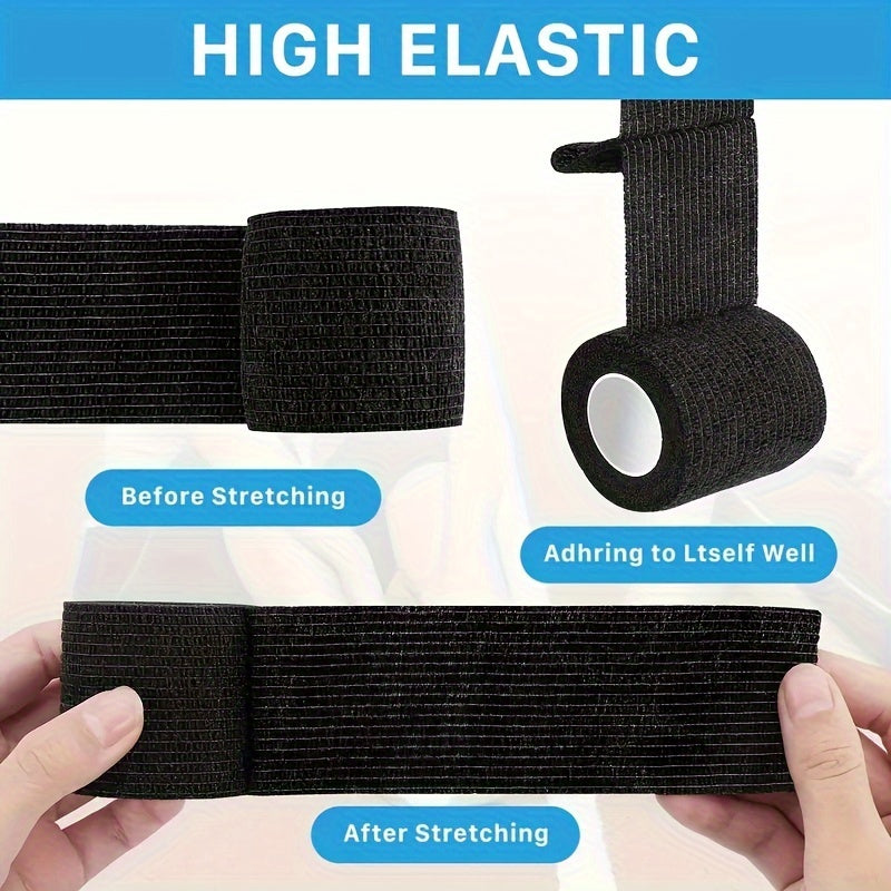 Premium Self-Adhesive Elastic Bandage for Sports and Scar Prevention - Ideal for Football, Basketball, Writing, and More!