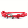 Men's Stylish Double Layer Adjustable Rope Bracelet: The Perfect Holiday Gift for Boyfriends