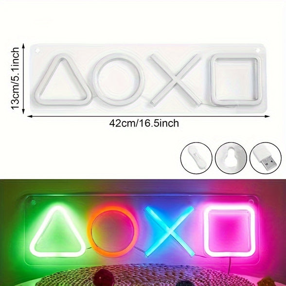 Glow Up Your Gaming Space with USB Powered LED Neon Lights