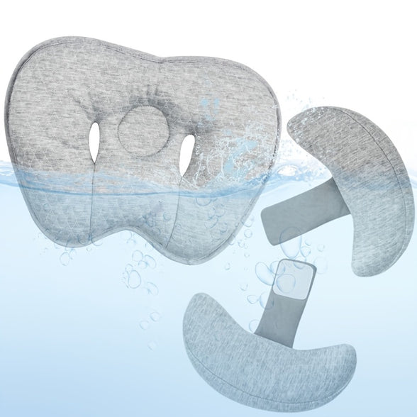 وسادة رأس مقعد السيارة للأطفال ووسادة رقبة للمواليد رفيق السفر المثالي دعم أساسي لرقبة ورأس المولود يعزز الوضعية الصحية تصميم مريح وآمن مواد متميزة وقابلة للتنفس سطح ناعم ومريح لجعل كل رحلة أكثر متعة