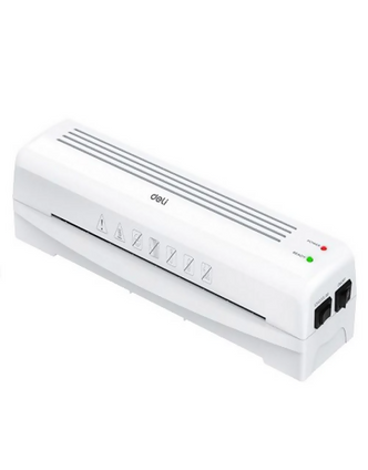 Deli Laminator Mesin Laminating A4 80-125 Mic Laminate Hot Cold E14378