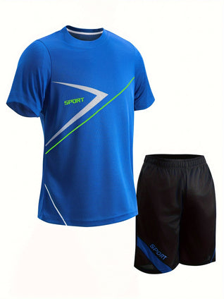 Kid's All-Star Athletic Set: Basketball & Football Activewear for Boys