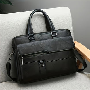 1pc Tote Bag For Work, Men's Briefcase, Computer Crossbody Business Casual Business Trip Office Shoulder Bag