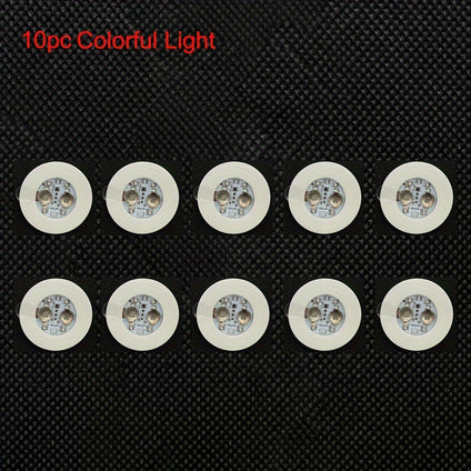 1/5/10pcs LED Coaster, Luminous Bottle Stickers Lights 6cm Lamps For Xmas Bar KTV Wedding Party Cocktail Drink Cups Vase Decor